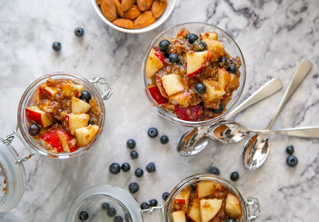 Baracktorta pohárban